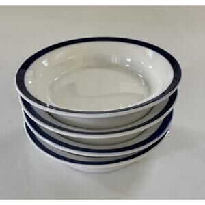Lot‎ of 4 IKEA Almhult 5.75" Sauce Dipping Bowls Sweden S-343 81 MCM RETRO
